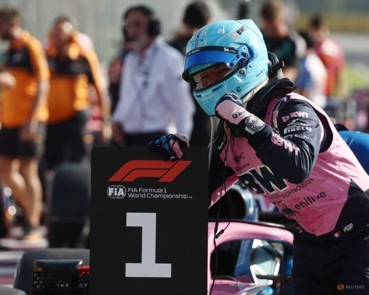 Alpine's Gasly seizes first career F1 pole ahead of Russell at Monza