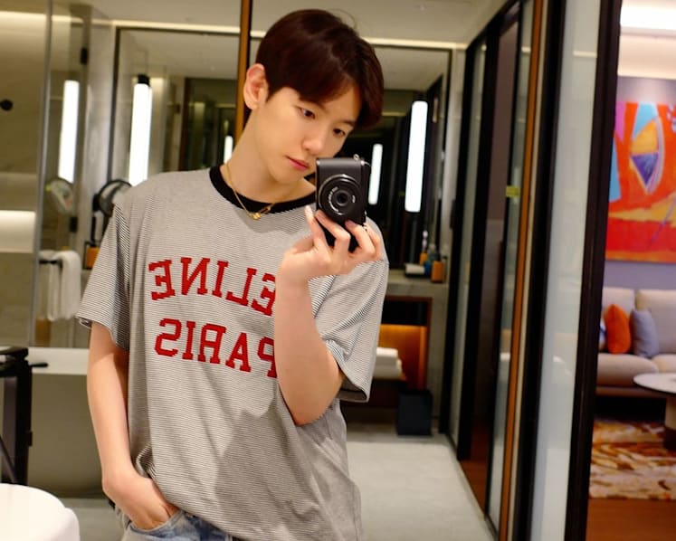 Baekhyun of K-pop group EXO apologises for smoking indoors