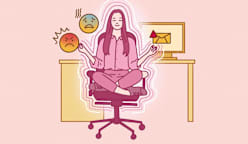 When life's challenges crowd in, here's how to keep your emotions in check at work