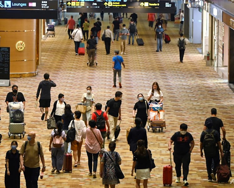 Singapore's air passenger traffic reaches 50.3% of pre-pandemic levels