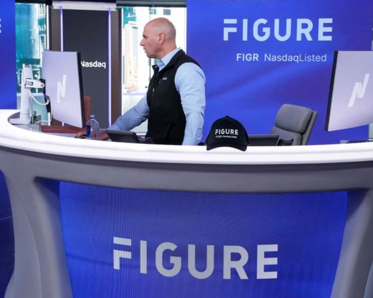 Blockchain lender Figure valued at $7.6 billion as shares jump in Nasdaq debut 