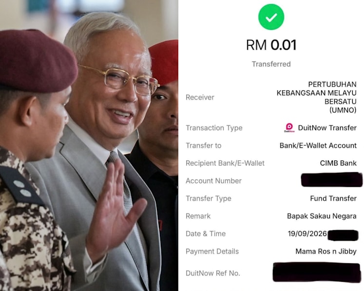 Najib Razak’s crowdfunding drive draws support and ridicule, including one-cent donations