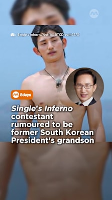 The 27-year-old contestant has not denied the allegations though he has since deleted his Instagram account #8dayssg #8dayssgasianent #singlesinferno #leesunghun #leemyunbak 