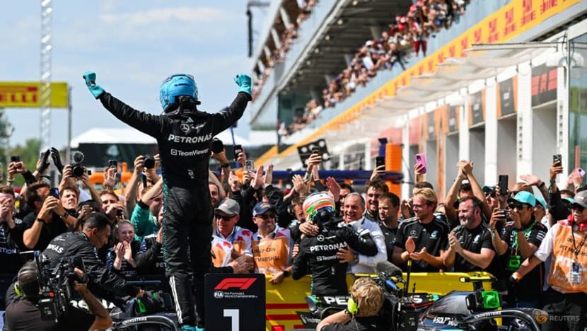 Winner Russell driving better than ever but title a long shot