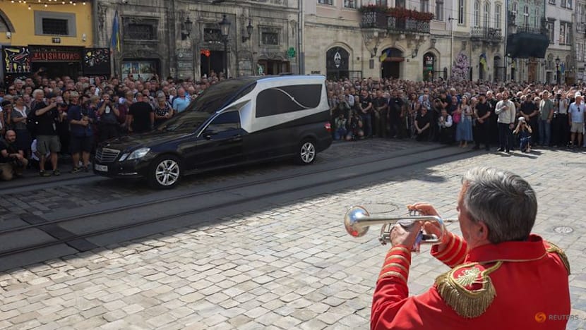 Former Ukraine parliament speaker Parubiy buried after assassination in Lviv Former Ukraine parliament speaker Parubiy buried after assassination in Lviv