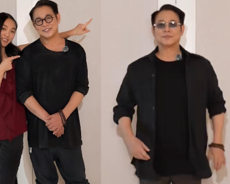 Jet Li jokes about having clothes ‘older than you’ as daughter picks outfit for him