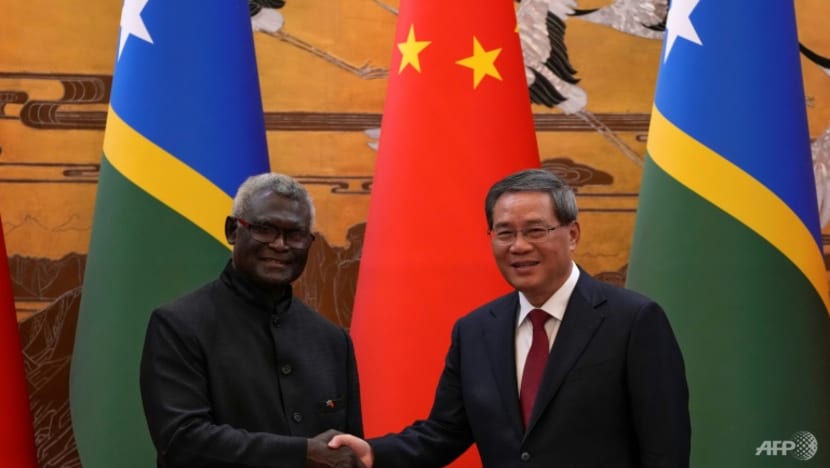 Solomon Islands leader visits Beijing, highlighting US-China rivalry in South Pacific Solomon Islands leader visits Beijing, highlighting US-China rivalry in South Pacific