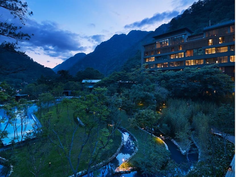 In the mountains of Taiwan, Hoshinoya Guguan offers a refined hot spring escape