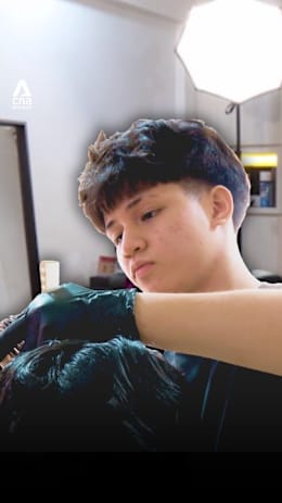 At 15, he's running his own barber business