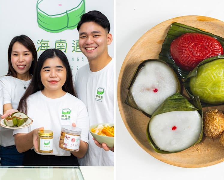 3rd Gen Hainanese Kueh Makers Open Cute Shop In Bras Basah, Includes 19-Year-Old Ex-Chocolatier