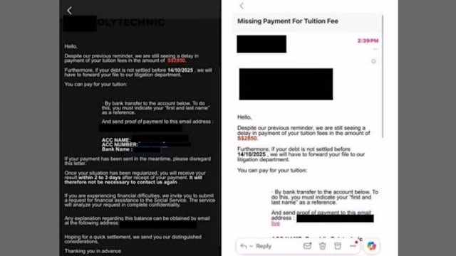 冒充教育机构电邮诈骗案 警方接获至少15起报案损失逾4万元