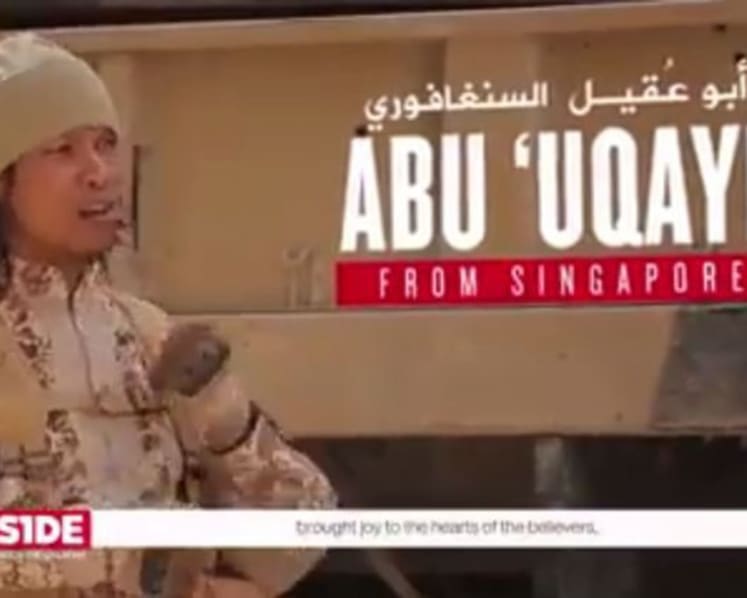 What the taped execution of prisoners by a Singapore militant tells us
