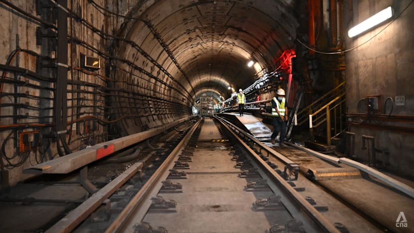 Circle Line tunnel works nearly 50% completed, on track for April finish