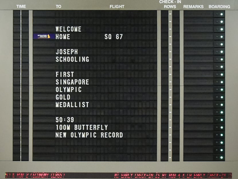 Behind Changi Airport’s awesome response to Joseph Schooling’s triumph