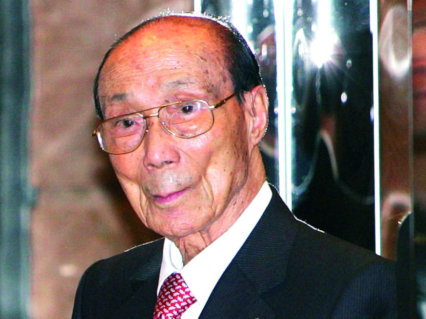 Hong Kong media mogul Run Run Shaw. Photo: Reuters