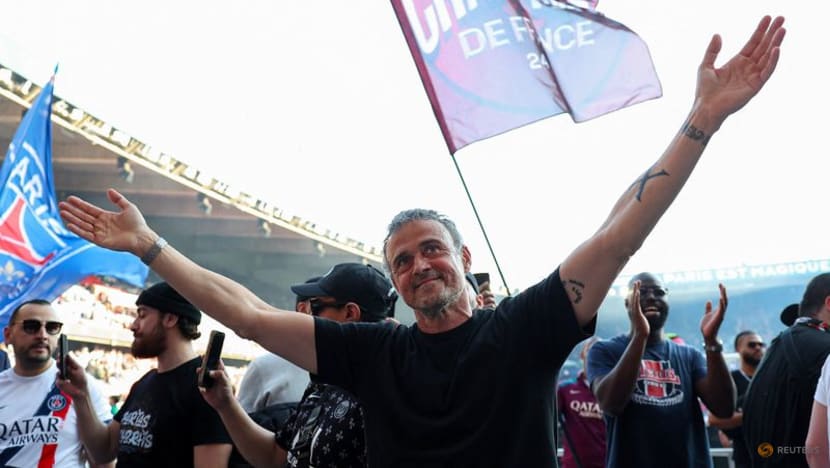 With title in the bag, PSG's Luis Enrique targets unbeaten Ligue 1 season