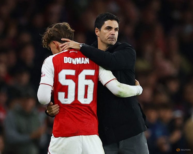 Dowman, 15, becomes Arsenal's youngest ever starter