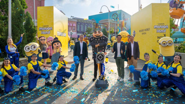 新加坡环球影城Minion Land 正式开幕！3游乐设施真实体验评分