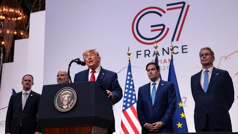 'I'm the boss', Trump says at G7, as he warms to Ukraine's war aims