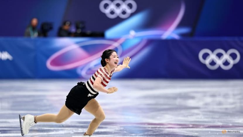 Figure skating-Japanese teenager Nakai surges into lead in Milan