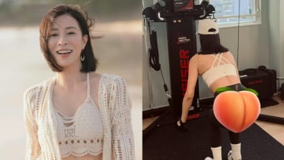 Charmaine Sheh, 49, Works Out Hard At The Gym To Get Her Bubble Butt 