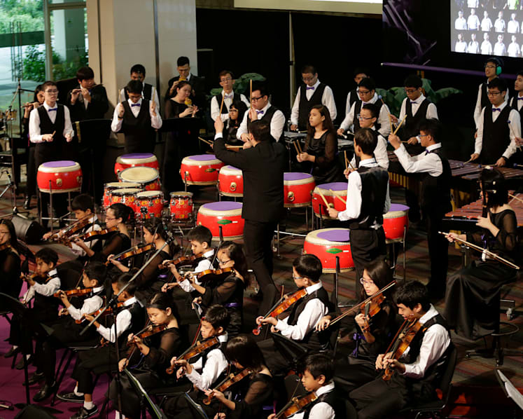 Singaporeans with special needs take part in local orchestra