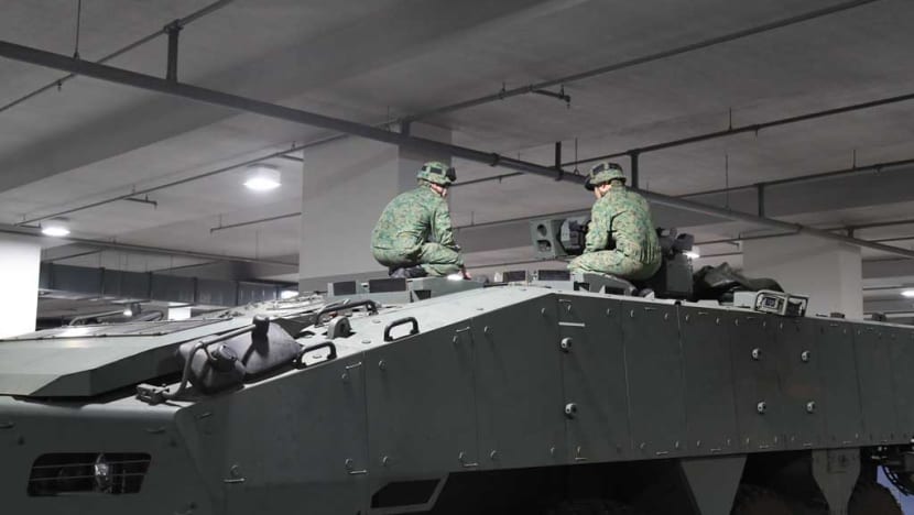 SAF begins maintenance, inspection work on returned Terrex vehicles