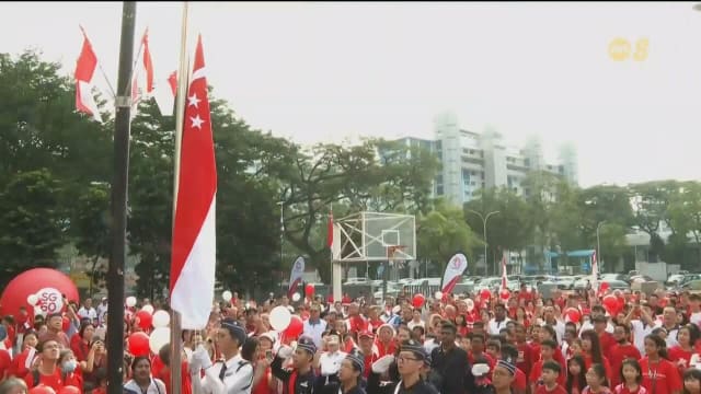 上千名德义区居民同欢共庆SG60