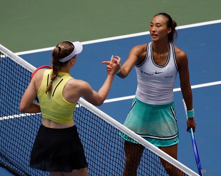 Rybakina beats qualifier Zheng to reach US Open semis and secure no. 1 spot