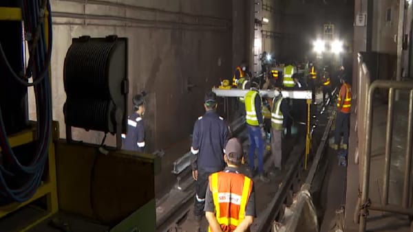 SBS Transit guna kaedah baharu, percepat proses ganti landasan NEL