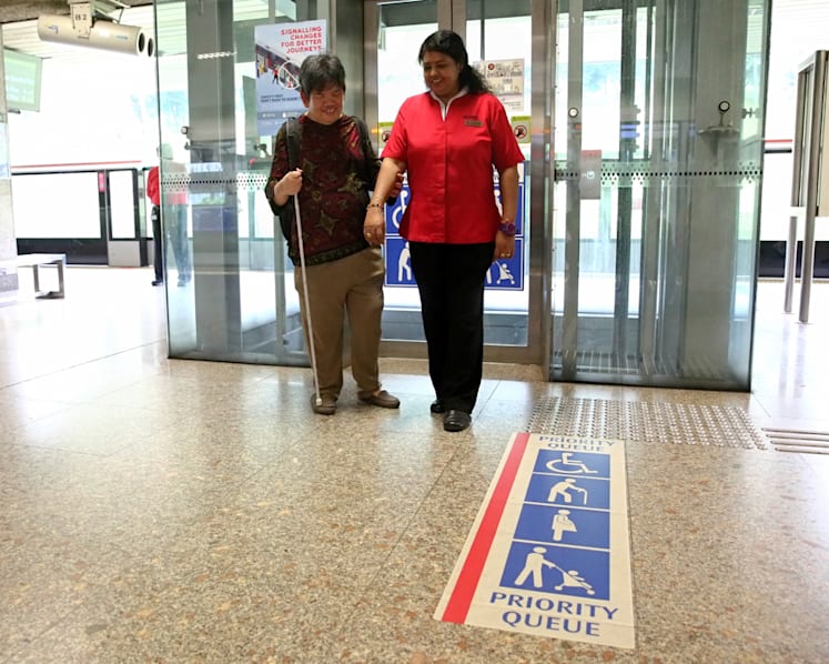 All SMRT frontline employees to be trained to help commuters with special needs