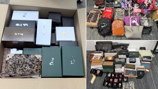涉嫌网上销售逾400件赝品  两名女子被捕