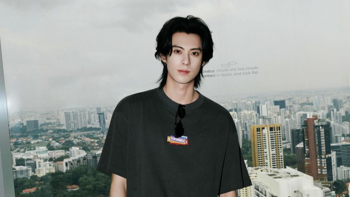 Actor-singer Dylan Wang brings his fashion brand D.Desirable to Singapore in first international pop-up store