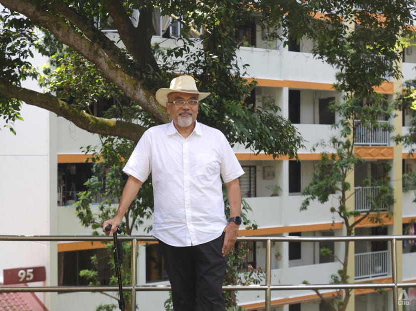 This retired engineer has mobility issues but at 60 is still hustling through his second act in life