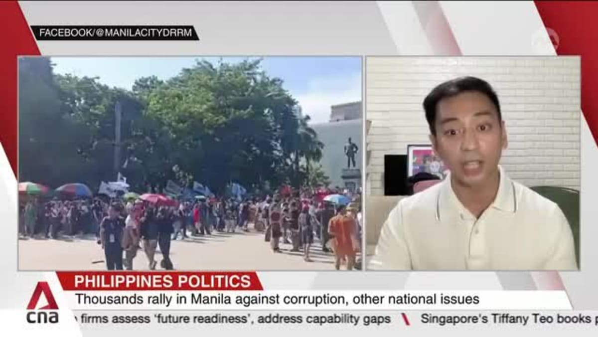 Philippines politics: Thousands rally in Manila against corruption, other national issues