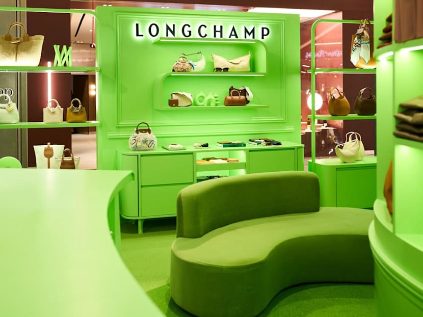 Longchamp brings travelling pop-up to Raffles City in Singapore