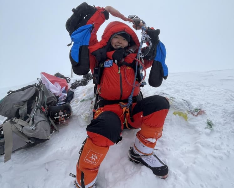 She scaled Everest, K2 and Annapurna, and escaped avalanches: 'I feel alive in the mountains'