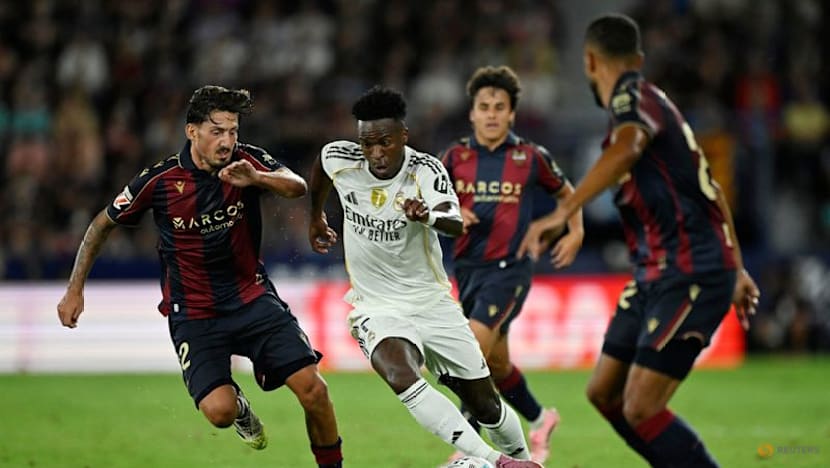 Mbappe and Vinicius shine as Real Madrid dispatch Levante 4-1