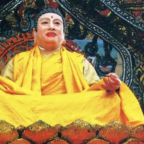 六小龄童泣泪悼！《西游记》86岁朱龙广驾鹤西行，如来佛祖永存