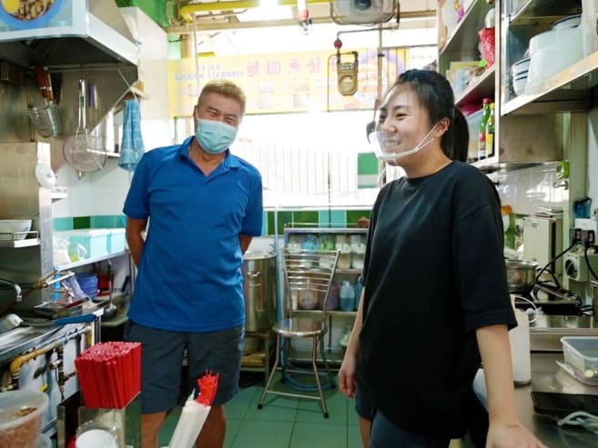 Working at my dad’s hawker stall brought us closer