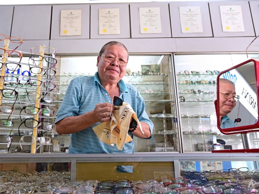 Old school spectacles Meet the optician who s keeping a lost art alive in his Balestier Road shop CNA Lifestyle