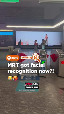 🚇 Could your face replace your EZ-Link card one day? #8dayssg #8dayssgtrending #tiktoksg #fypsg #sgnews 
