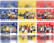 SingPost to release National Day stamps inspired by historic 1966 design
