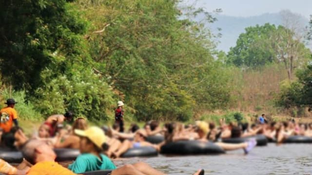 泰国拜县游客过多成患 当地度假村业者叫苦