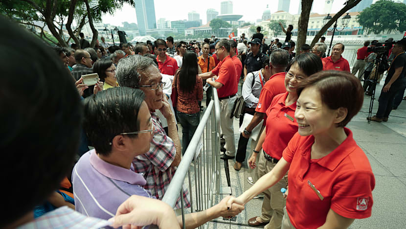 SDP holds first GE2015 lunchtime rally