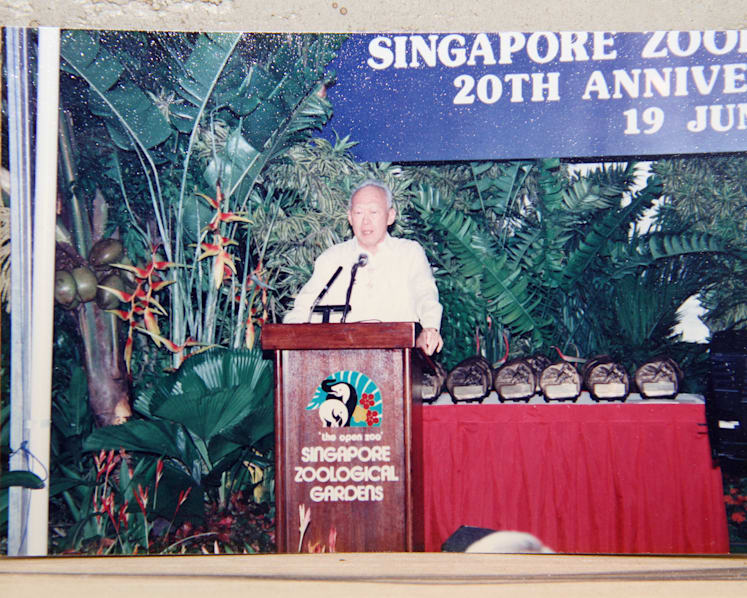 Mr Lee Kuan Yew wanted a zoo as successful as Singapore