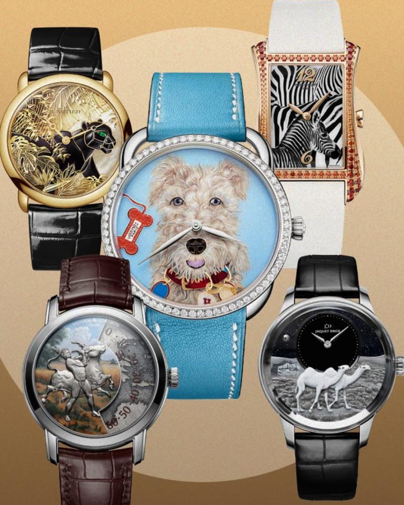 16 animal-inspired luxury watches from Cartier, Hermes, Patek Philippe and more