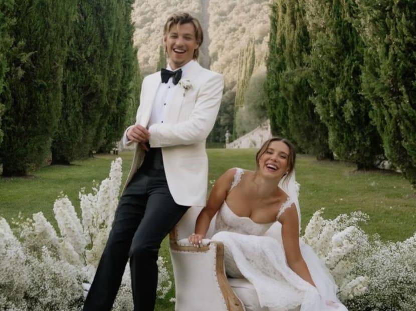 Stranger Things star Millie Bobby Brown and husband Jake Bongiovi share Italy wedding photos