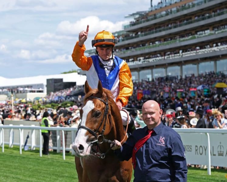 Horse racing - Shock 50-1 winner takes opening race at Royal Ascot