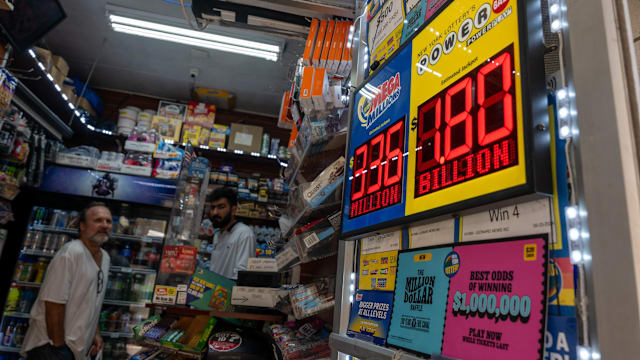 美国威力球彩票头奖连续三个月无人赢得 上周末终现幸运儿